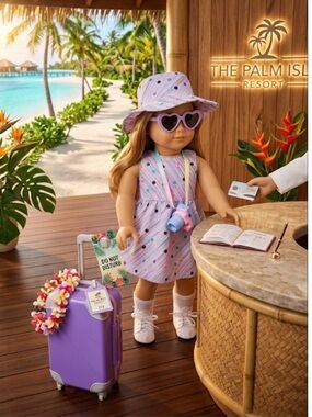 Beach Vacation American Girl Doll